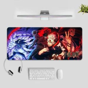 keyboardanimeprintedmattedemonslayer0606